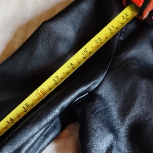 Love Tree Black Faux Leather Motorcycle Jacket - Picture 8 of 12